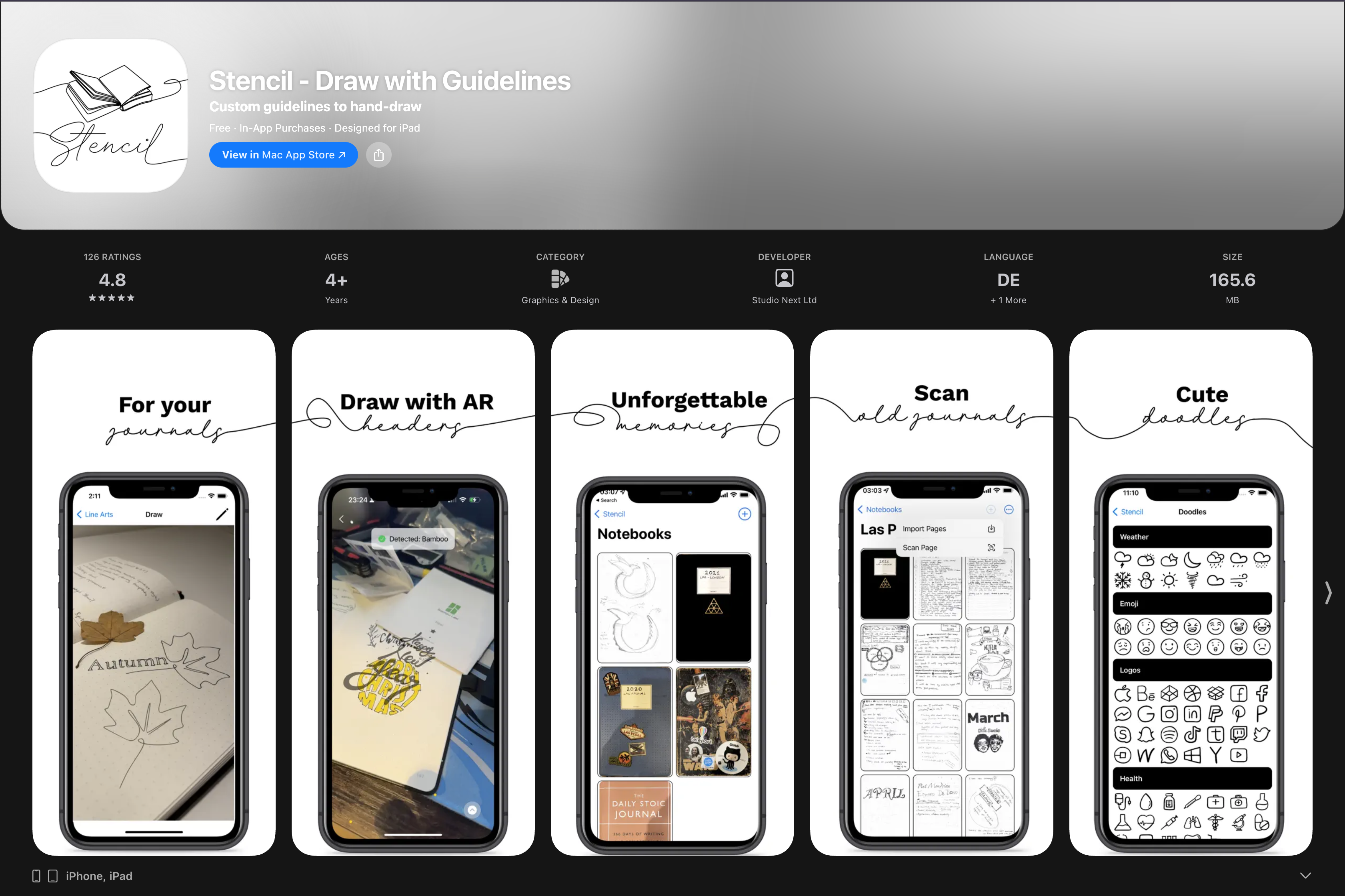 Stencil App Screenshots